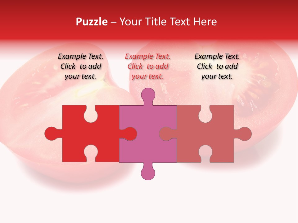 Vegetable Tomatoes Kitchen PowerPoint Template