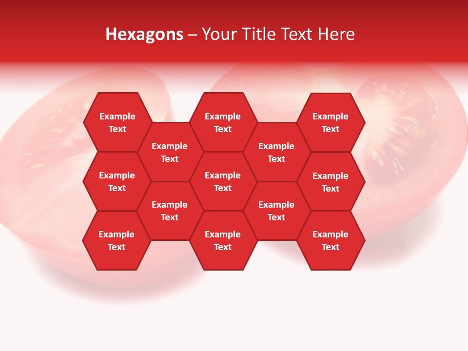 Vegetable Tomatoes Kitchen PowerPoint Template