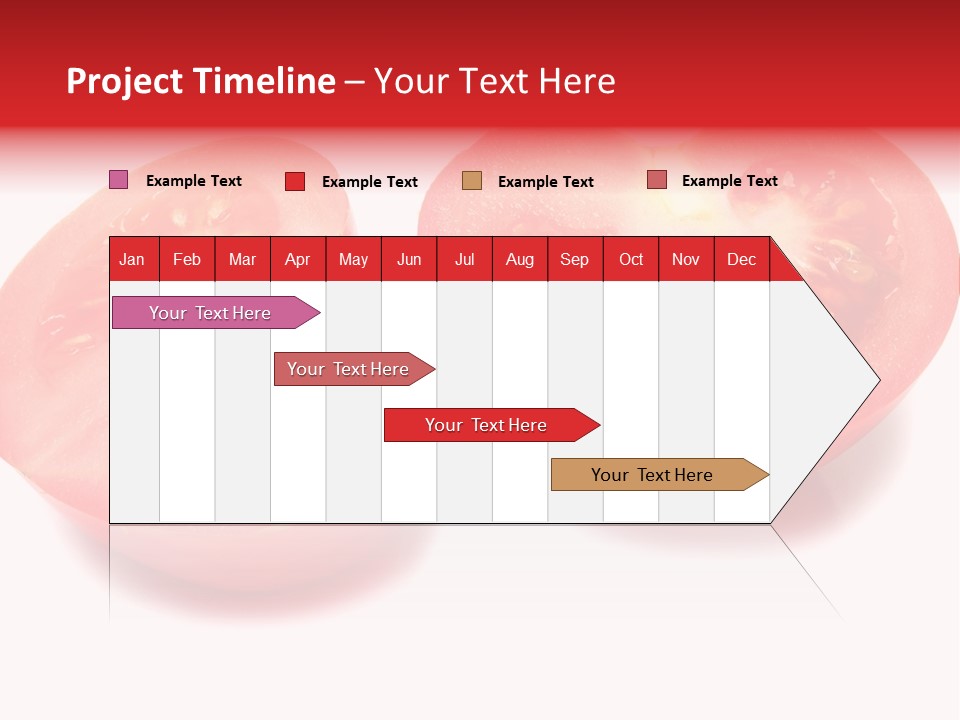 Vegetable Tomatoes Kitchen PowerPoint Template