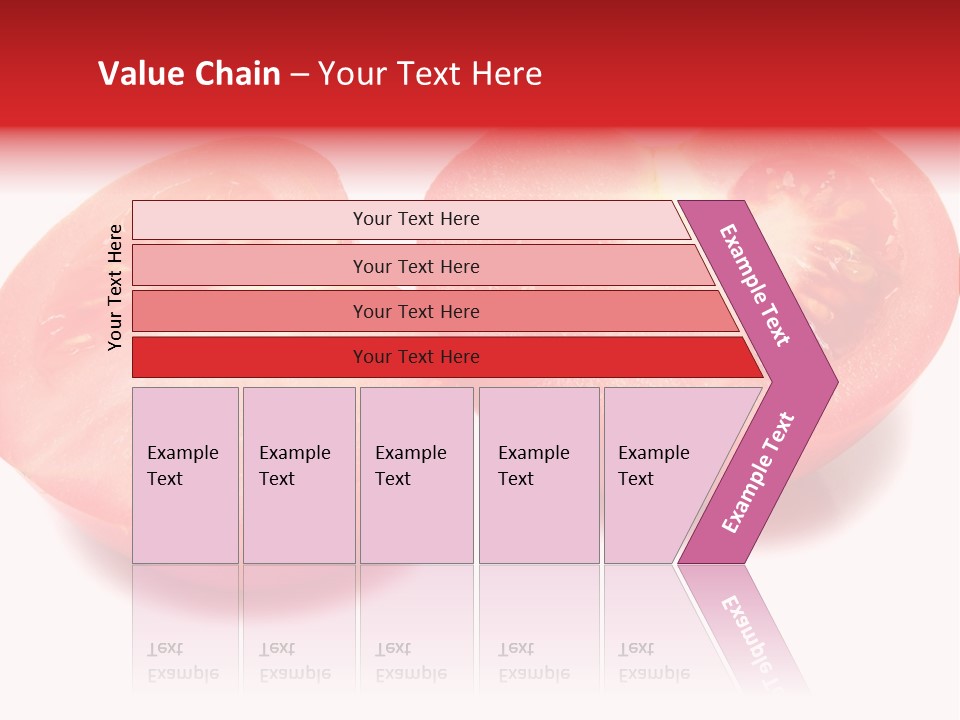 Vegetable Tomatoes Kitchen PowerPoint Template