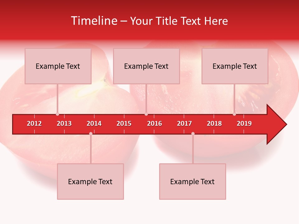 Vegetable Tomatoes Kitchen PowerPoint Template