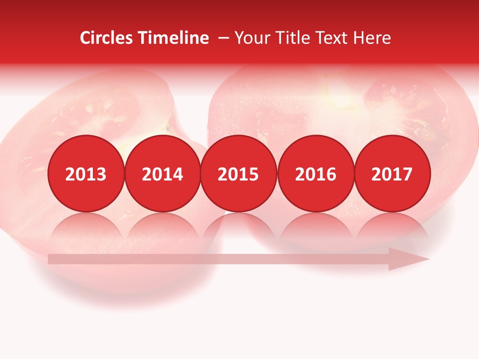 Vegetable Tomatoes Kitchen PowerPoint Template