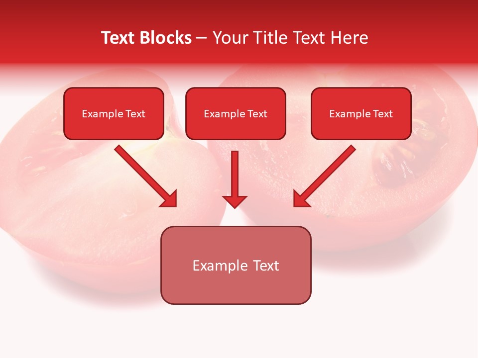 Vegetable Tomatoes Kitchen PowerPoint Template