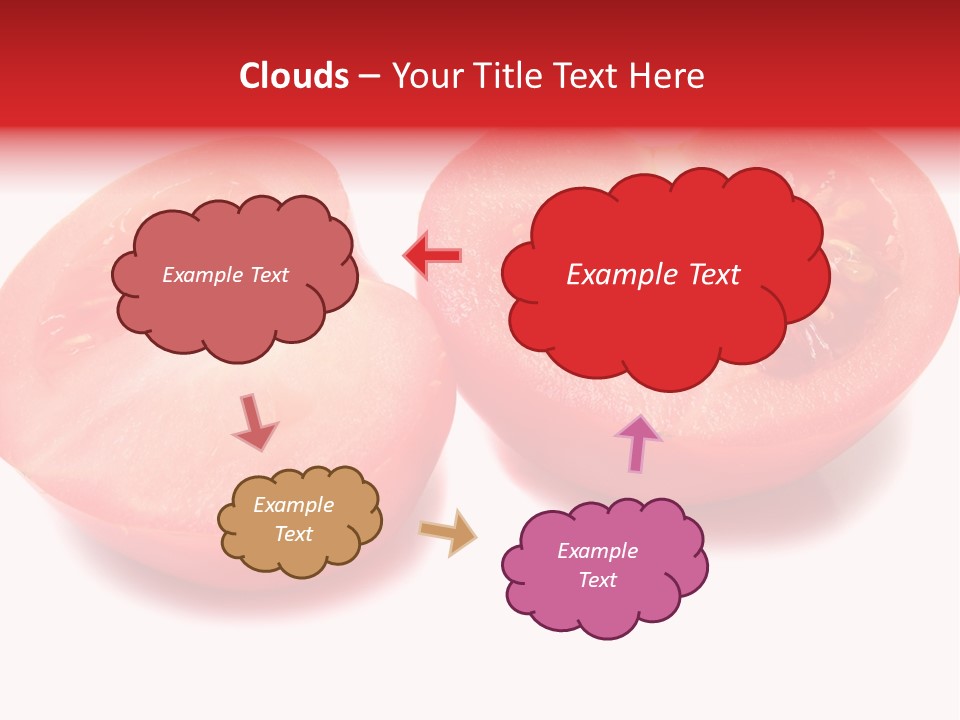 Vegetable Tomatoes Kitchen PowerPoint Template