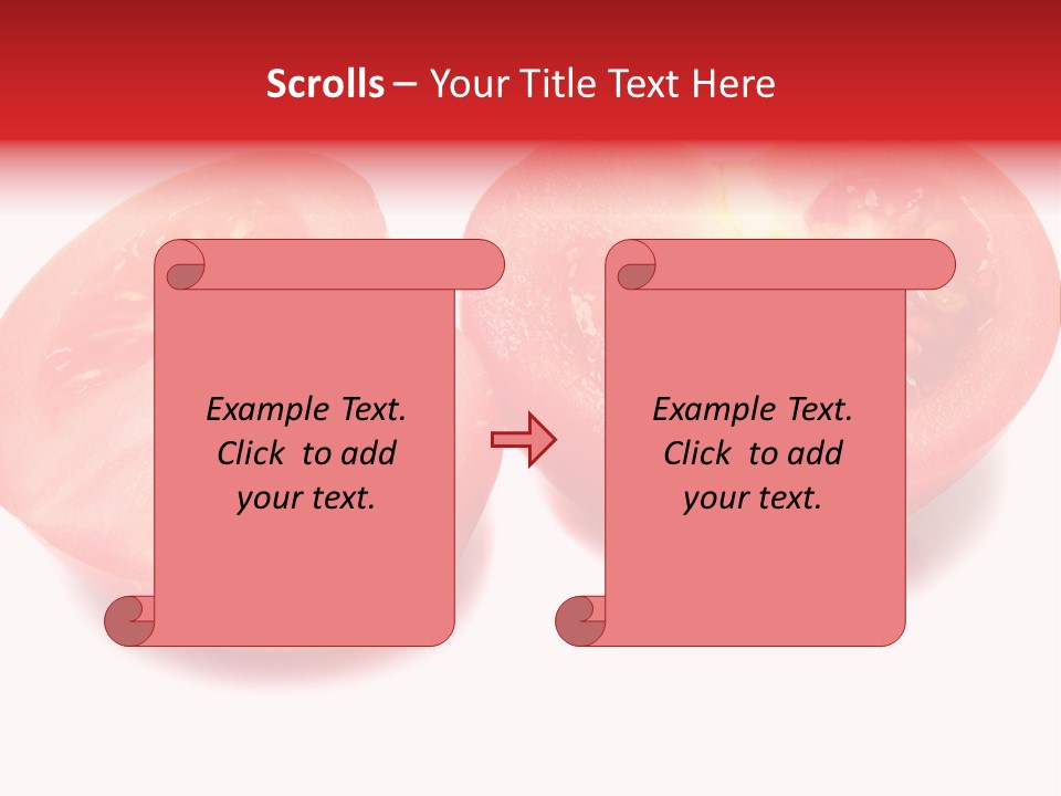 Vegetable Tomatoes Kitchen PowerPoint Template