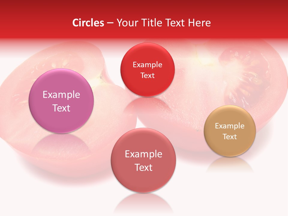 Vegetable Tomatoes Kitchen PowerPoint Template