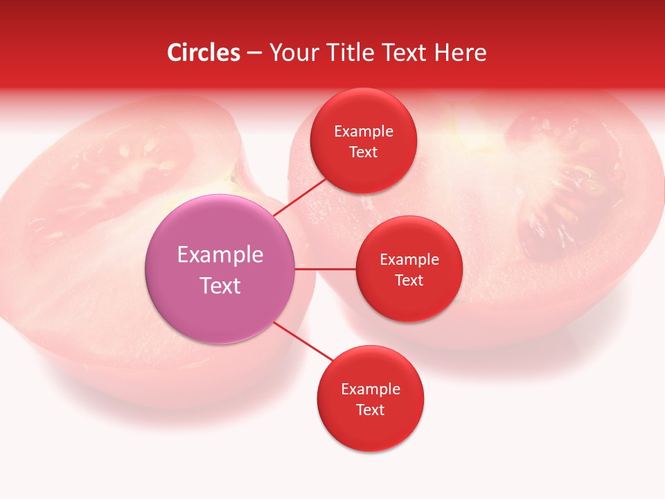Vegetable Tomatoes Kitchen PowerPoint Template