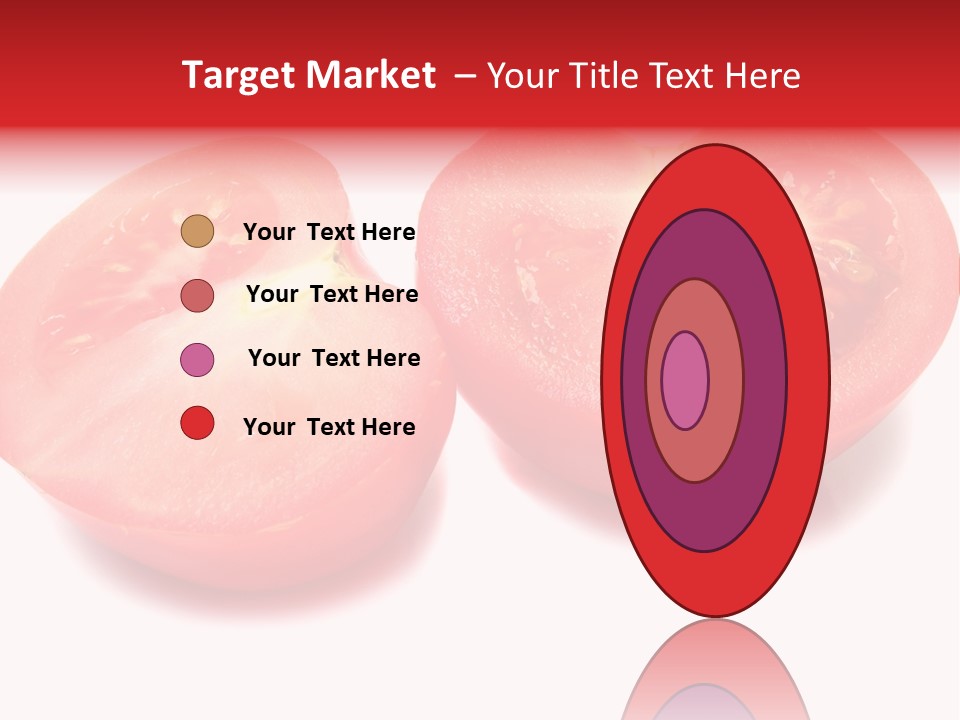 Vegetable Tomatoes Kitchen PowerPoint Template