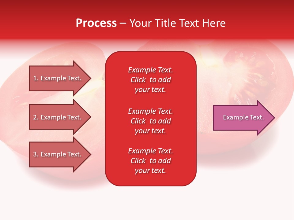 Vegetable Tomatoes Kitchen PowerPoint Template