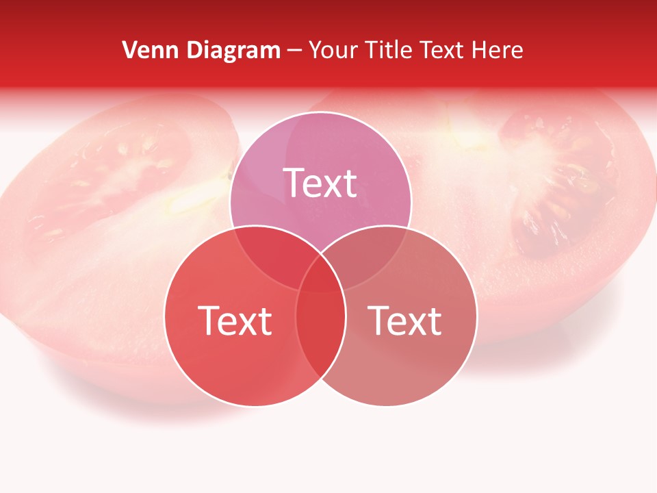 Vegetable Tomatoes Kitchen PowerPoint Template