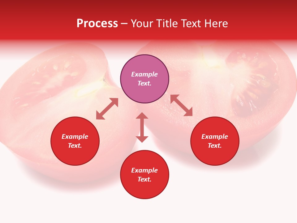 Vegetable Tomatoes Kitchen PowerPoint Template