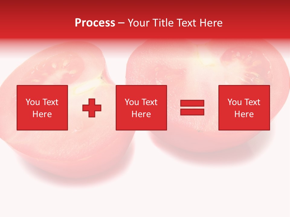 Vegetable Tomatoes Kitchen PowerPoint Template