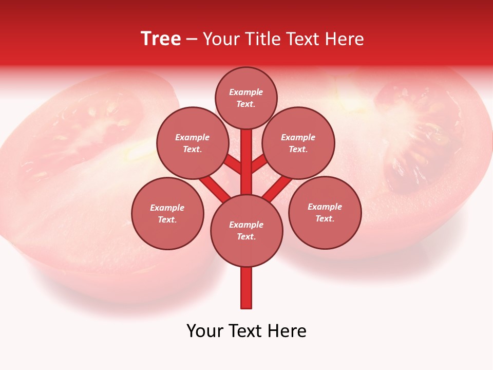 Vegetable Tomatoes Kitchen PowerPoint Template