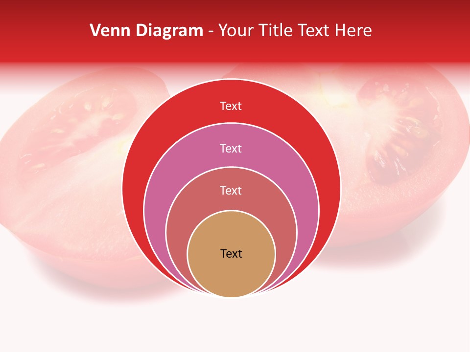 Vegetable Tomatoes Kitchen PowerPoint Template