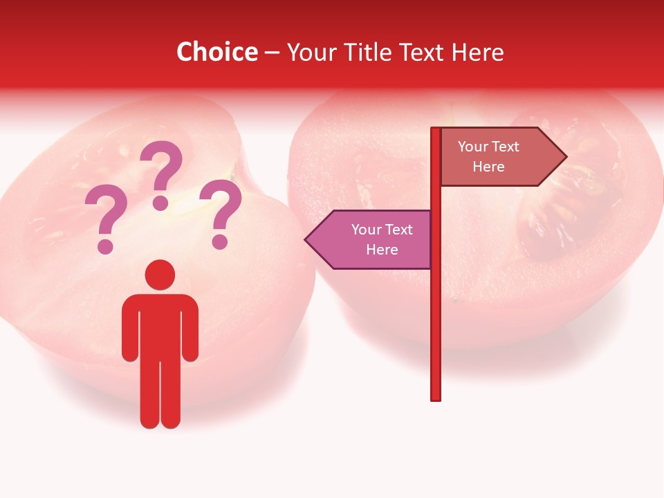 Vegetable Tomatoes Kitchen PowerPoint Template