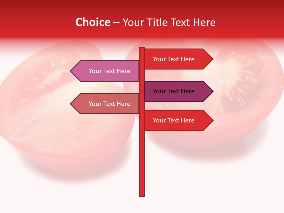 Vegetable Tomatoes Kitchen PowerPoint Template