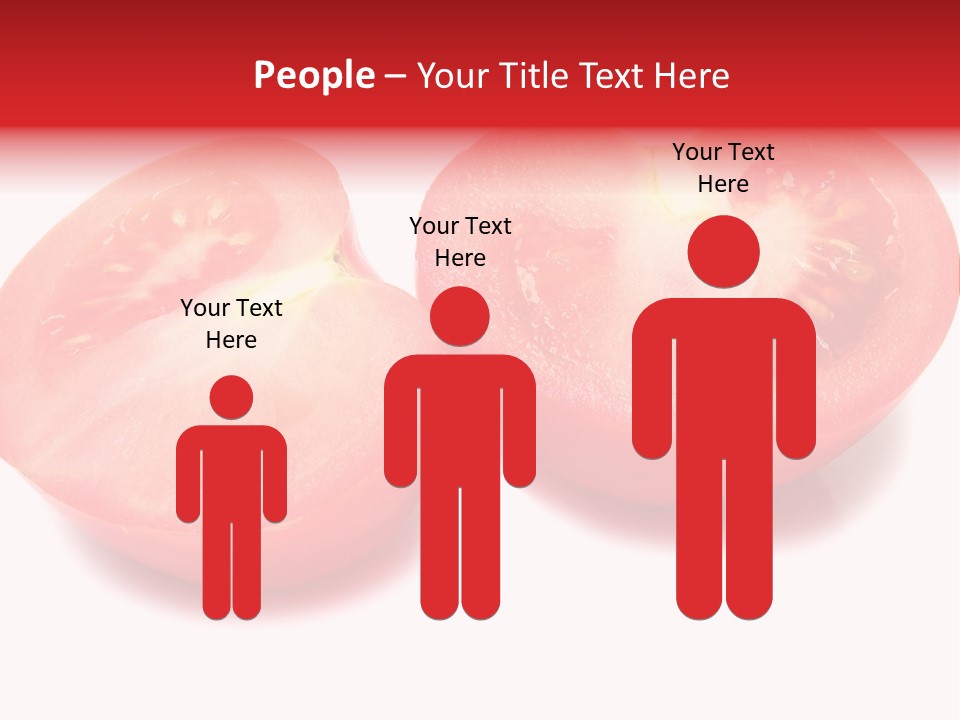 Vegetable Tomatoes Kitchen PowerPoint Template