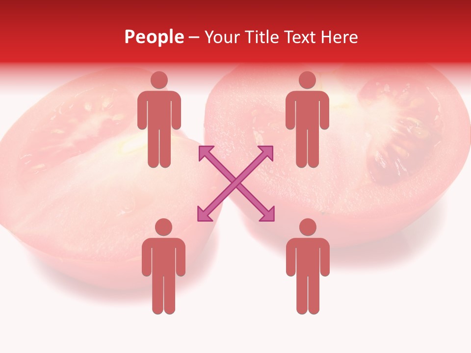 Vegetable Tomatoes Kitchen PowerPoint Template