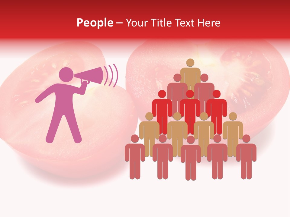 Vegetable Tomatoes Kitchen PowerPoint Template