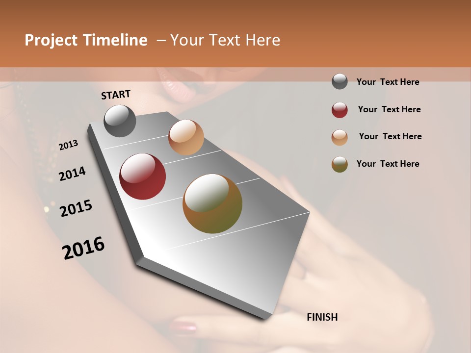 Passion Skin Person PowerPoint Template