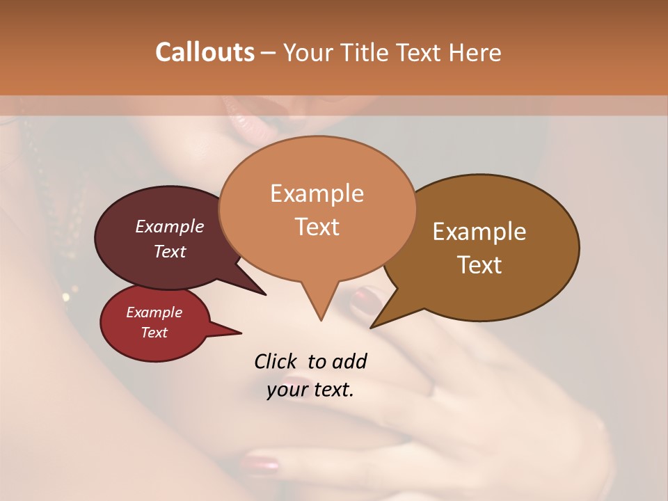 Passion Skin Person PowerPoint Template