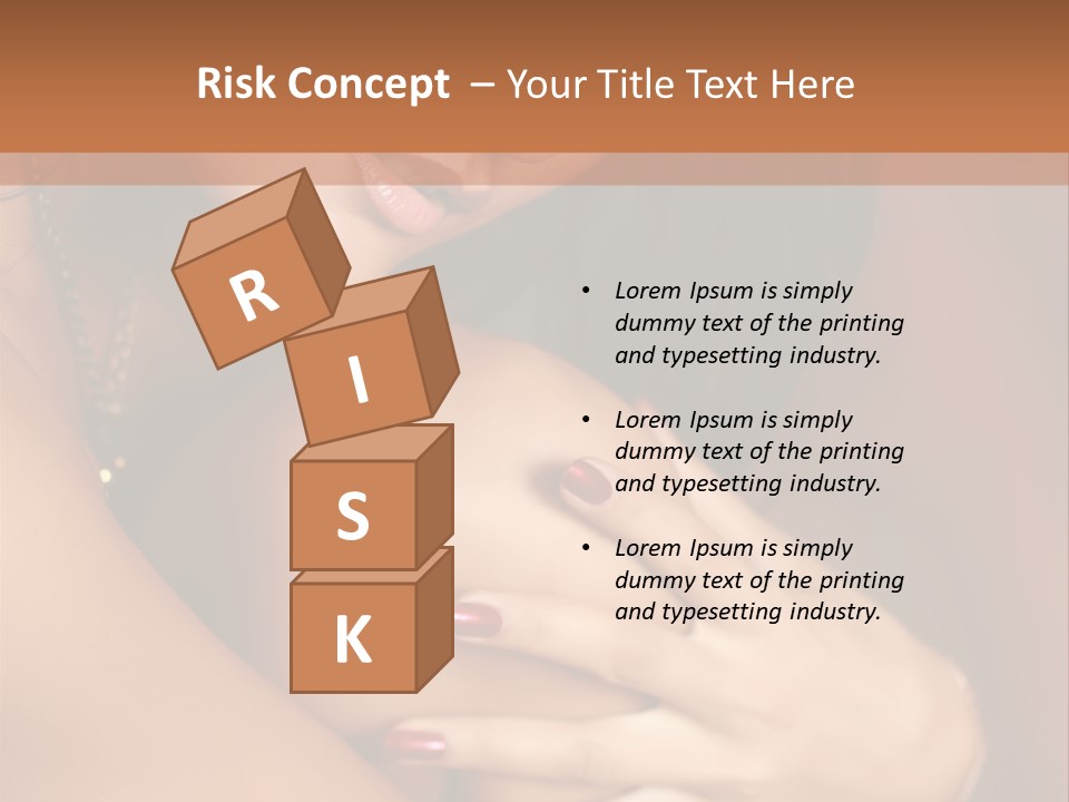 Passion Skin Person PowerPoint Template