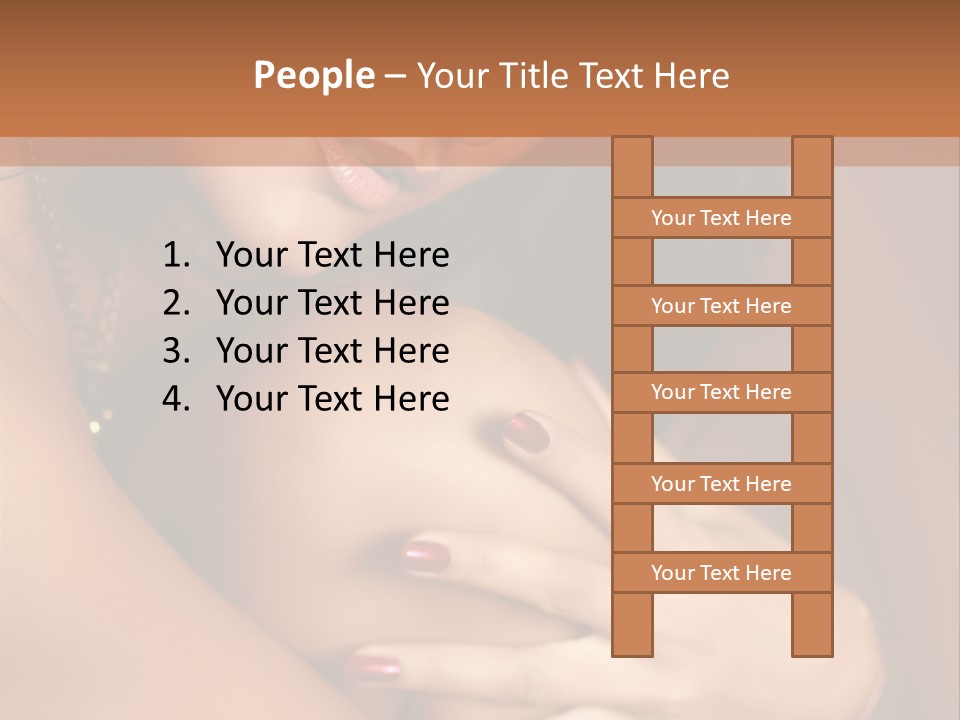 Passion Skin Person PowerPoint Template