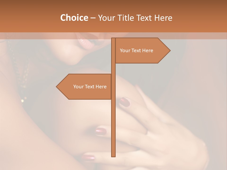 Passion Skin Person PowerPoint Template