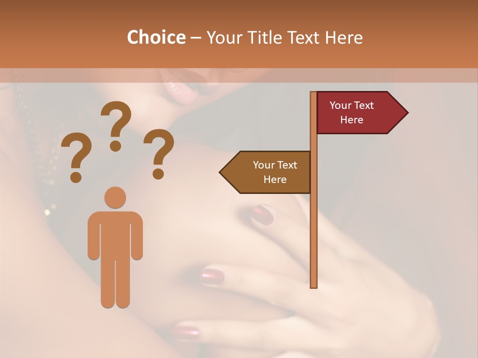 Passion Skin Person PowerPoint Template