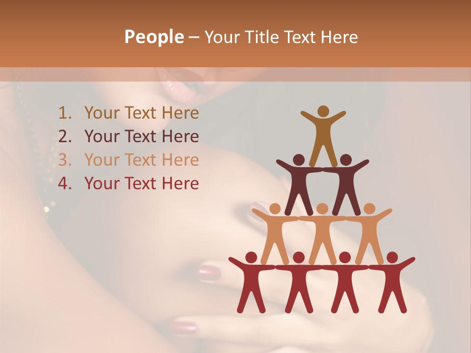 Passion Skin Person PowerPoint Template