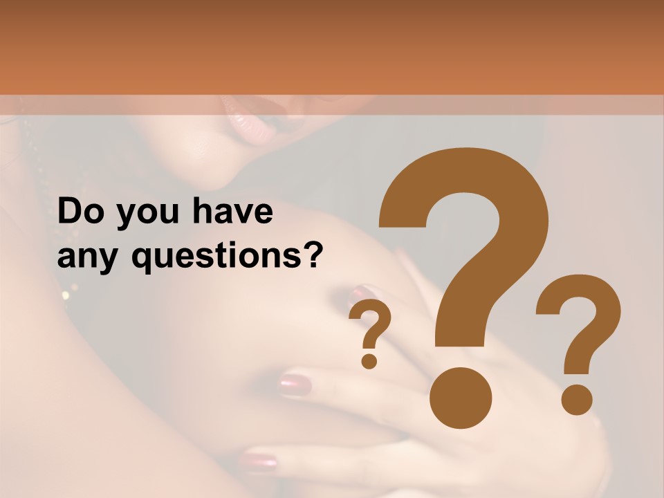 Passion Skin Person PowerPoint Template