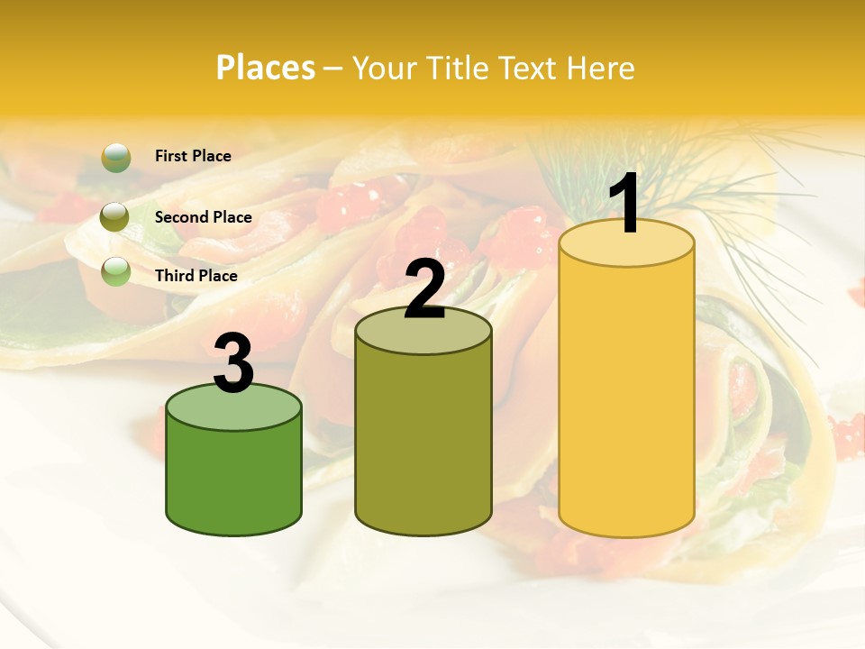 Omelet De Vegetales PowerPoint Template