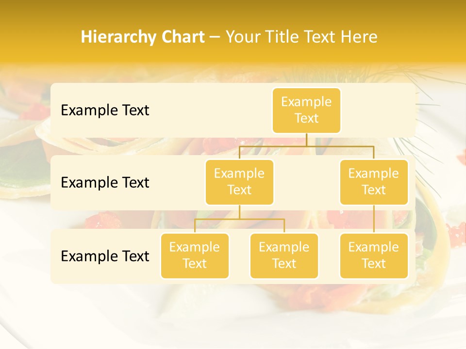 Omelet De Vegetales PowerPoint Template