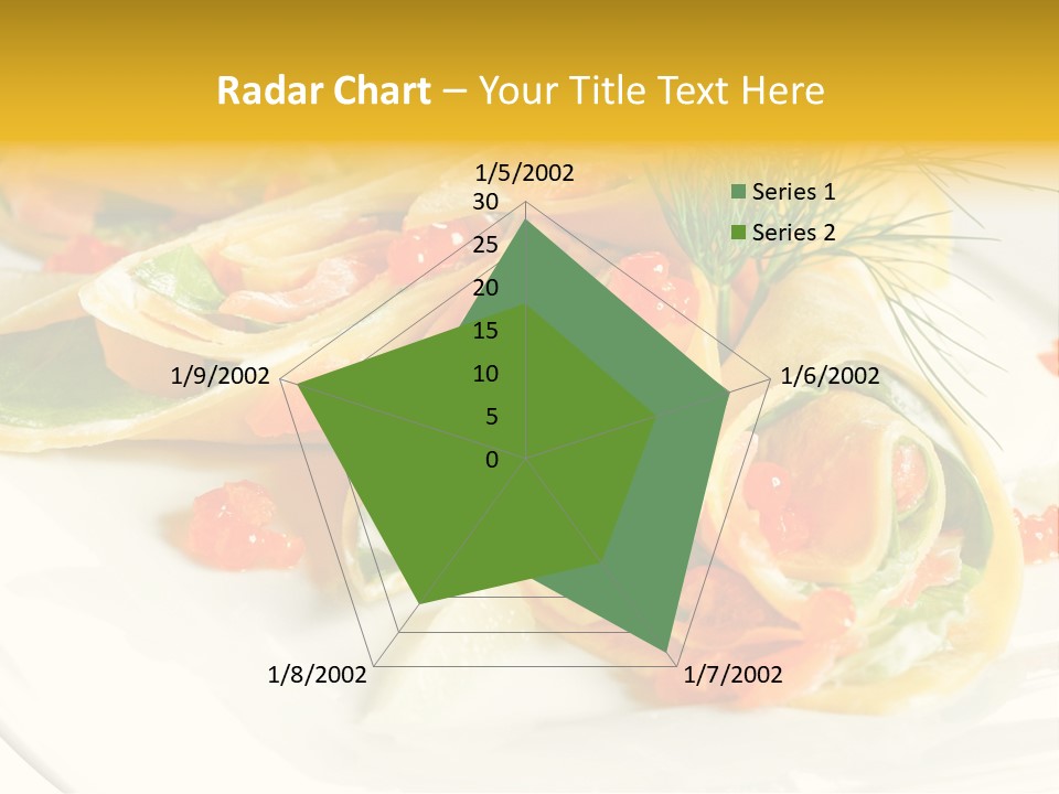 Omelet De Vegetales PowerPoint Template