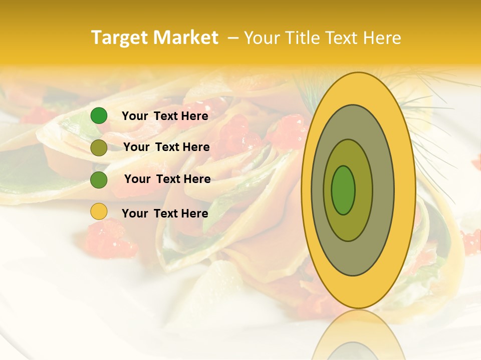 Omelet De Vegetales PowerPoint Template