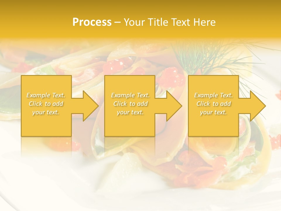 Omelet De Vegetales PowerPoint Template