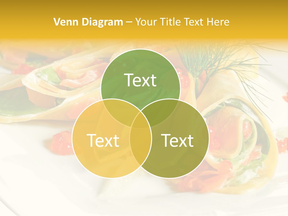 Omelet De Vegetales PowerPoint Template