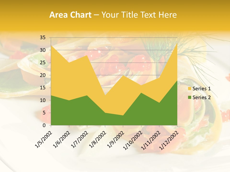 Omelet De Vegetales PowerPoint Template