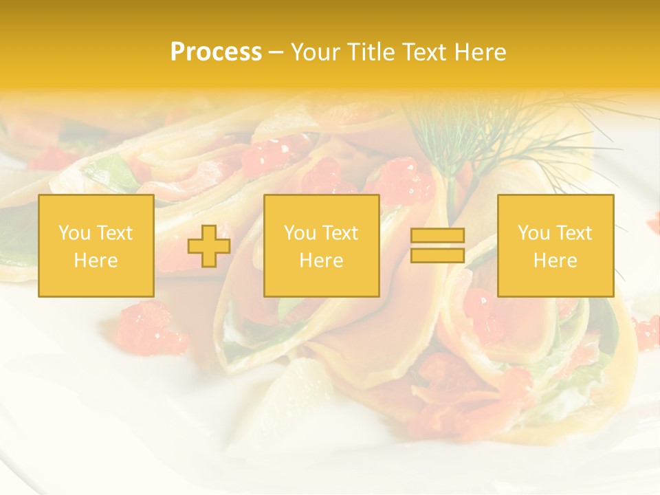 Omelet De Vegetales PowerPoint Template
