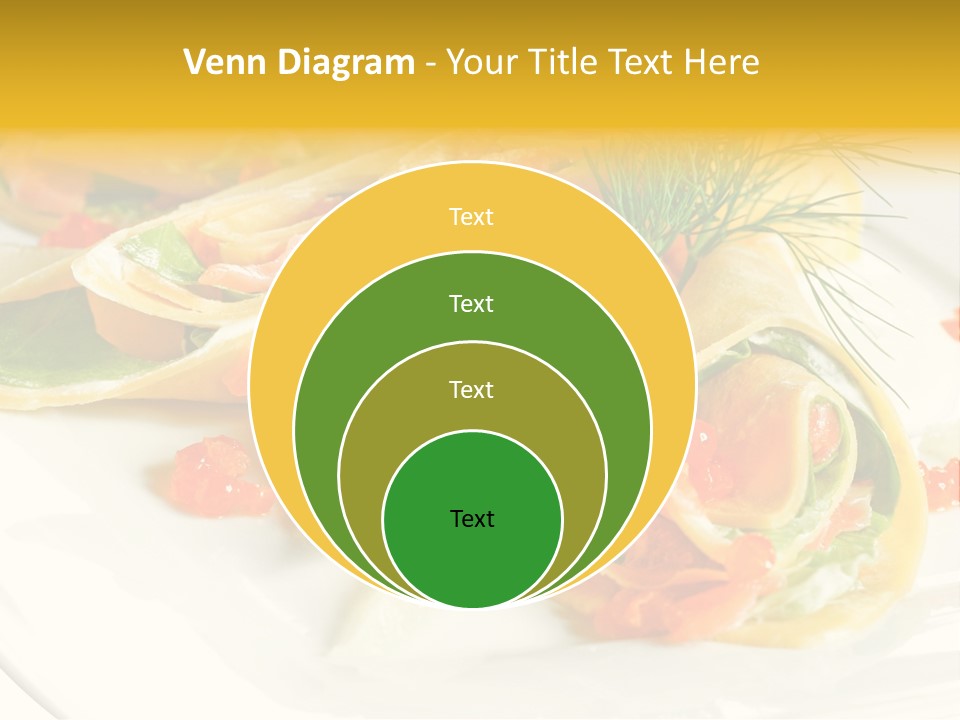Omelet De Vegetales PowerPoint Template