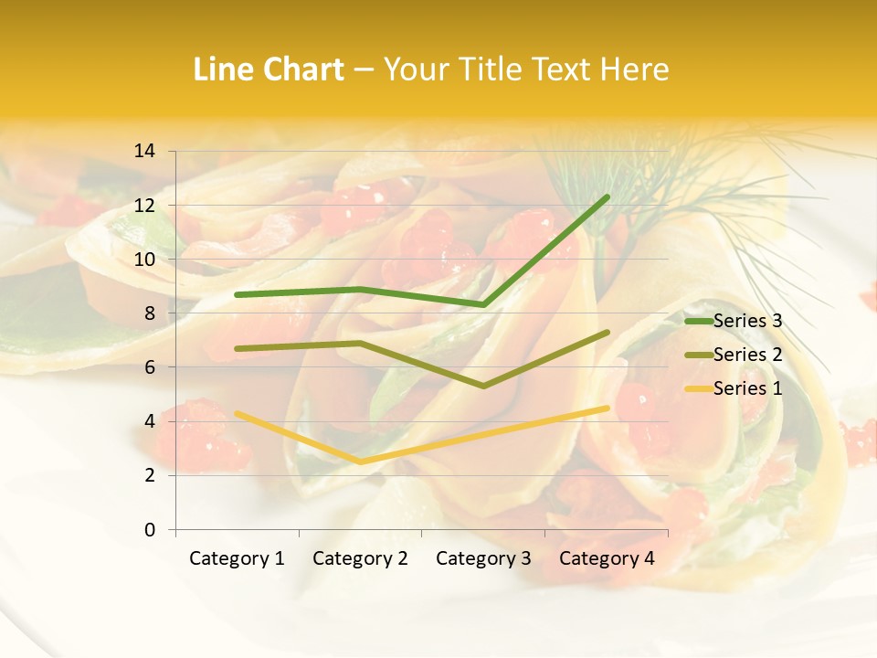 Omelet De Vegetales PowerPoint Template