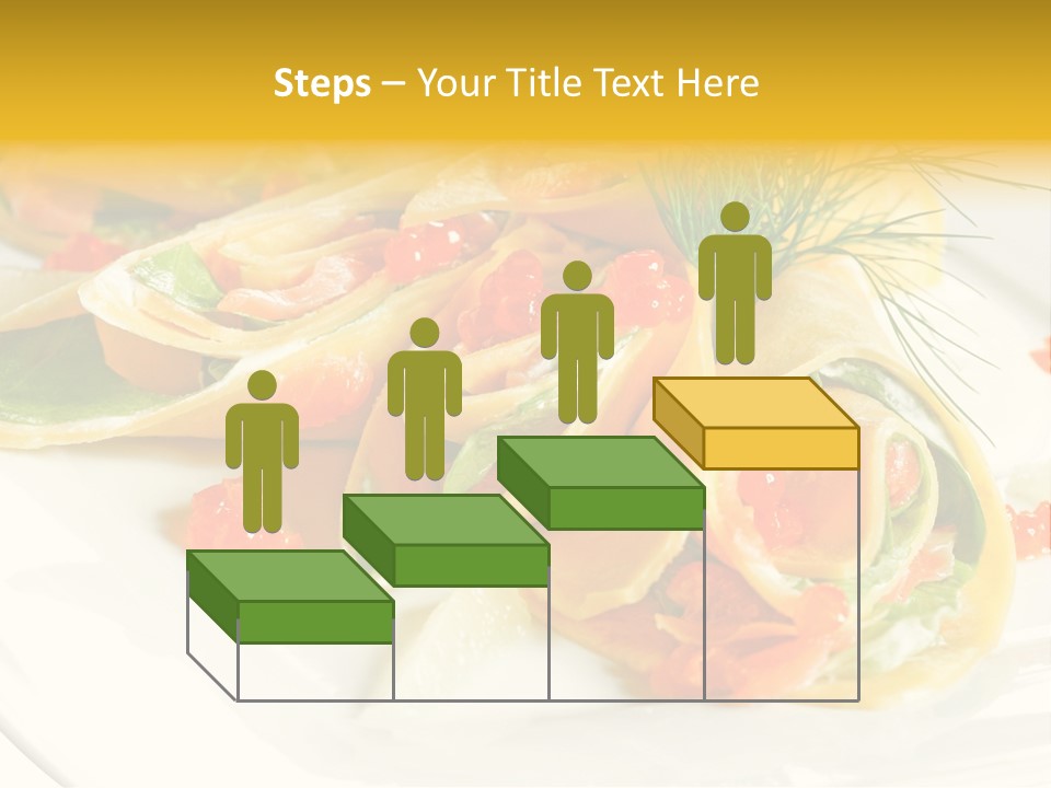 Omelet De Vegetales PowerPoint Template