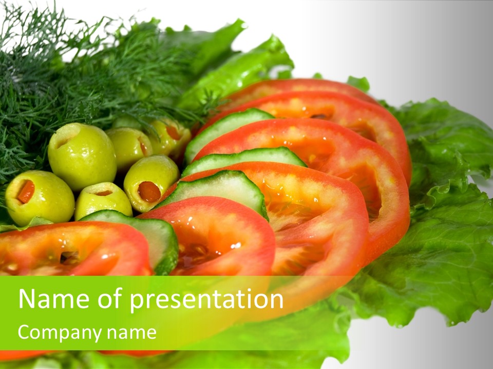 Salad PowerPoint Template