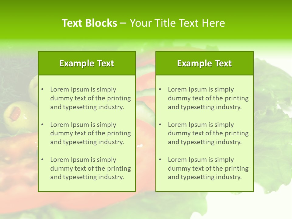 Salad PowerPoint Template