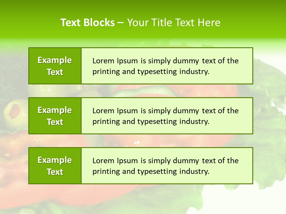 Salad PowerPoint Template