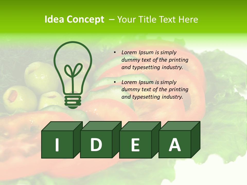 Salad PowerPoint Template