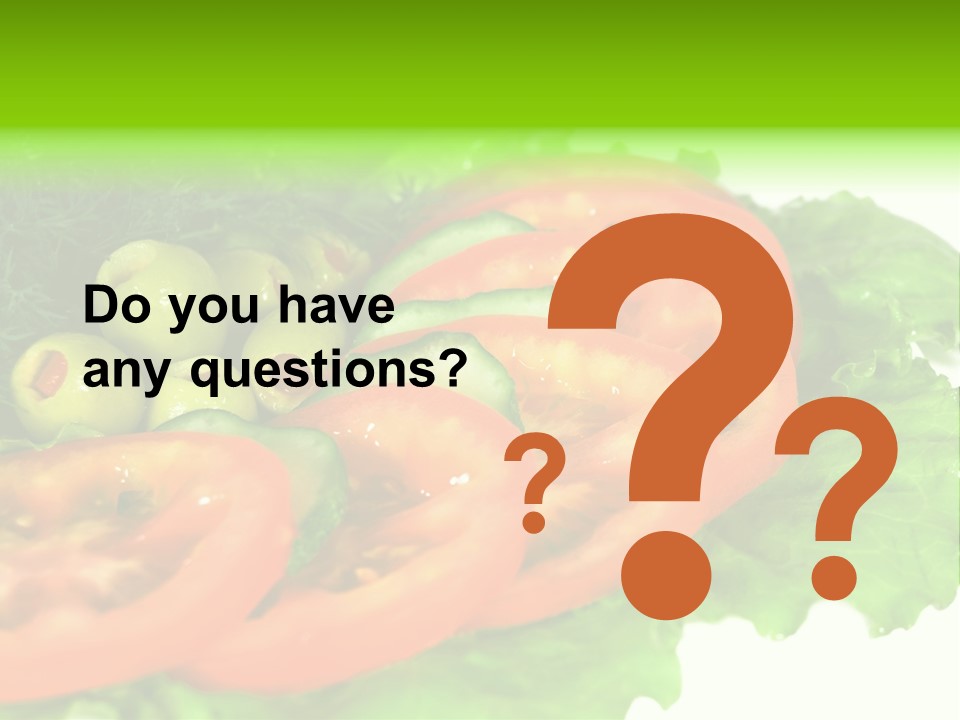 Salad PowerPoint Template