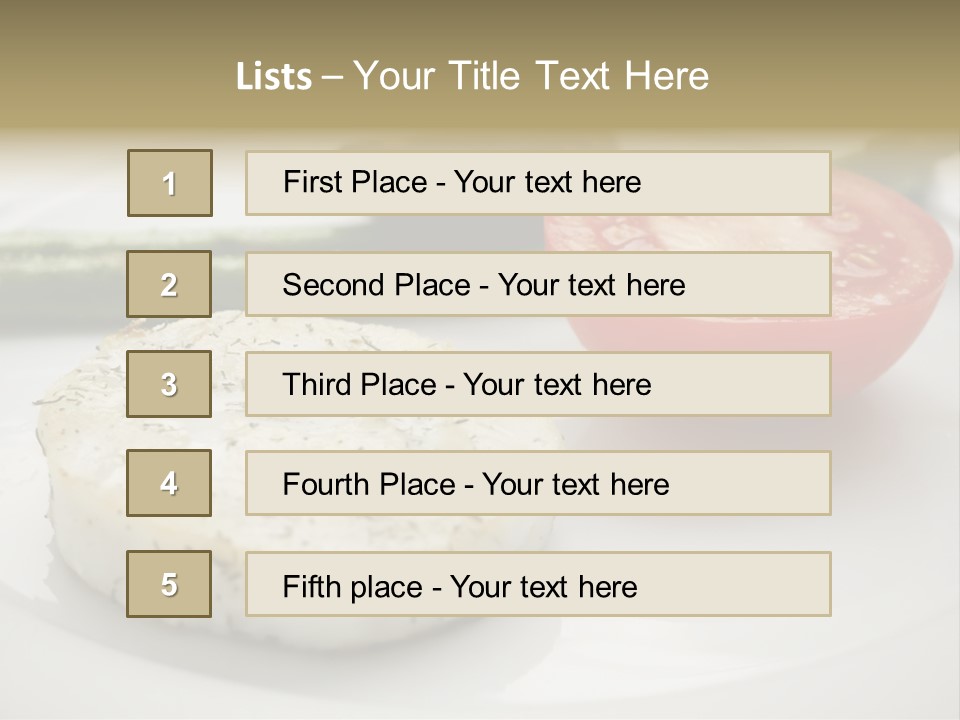 Nobody Halve Drink PowerPoint Template