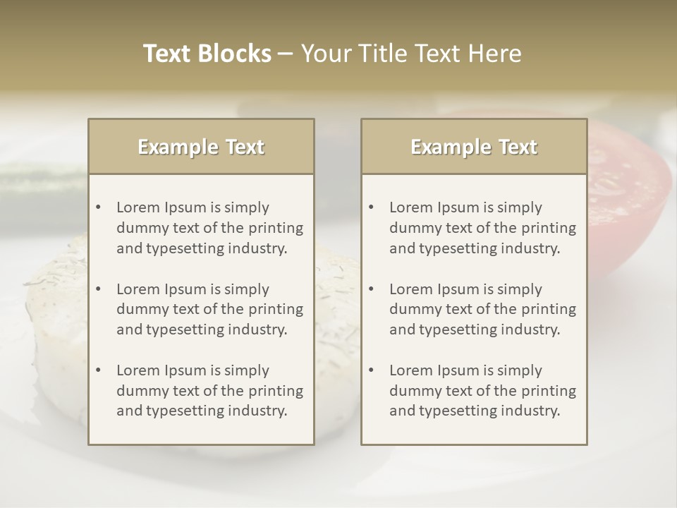 Nobody Halve Drink PowerPoint Template