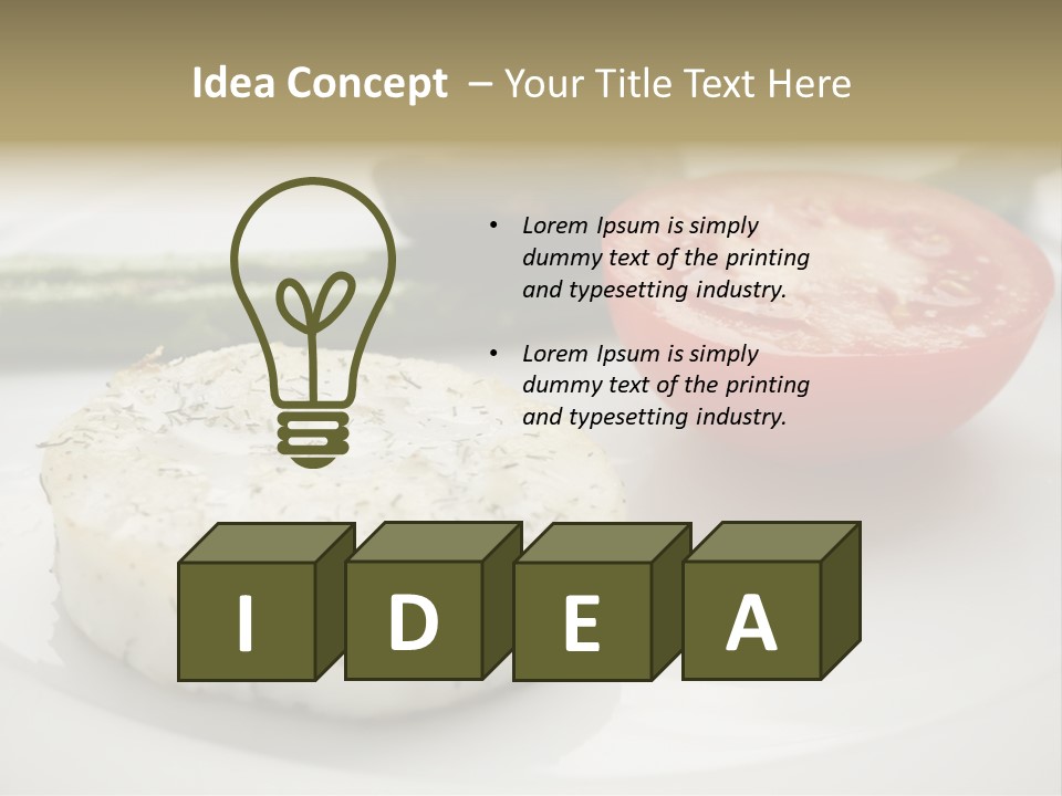 Nobody Halve Drink PowerPoint Template